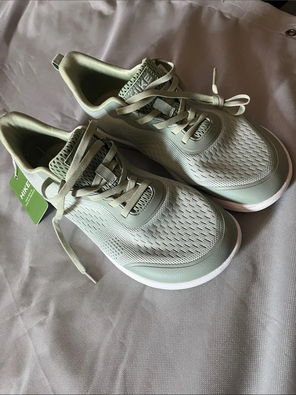 Nike Breathable Mesh Running Shoes in Sage